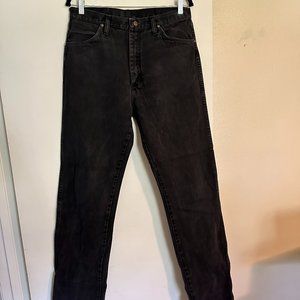 Black Wrangler jeans